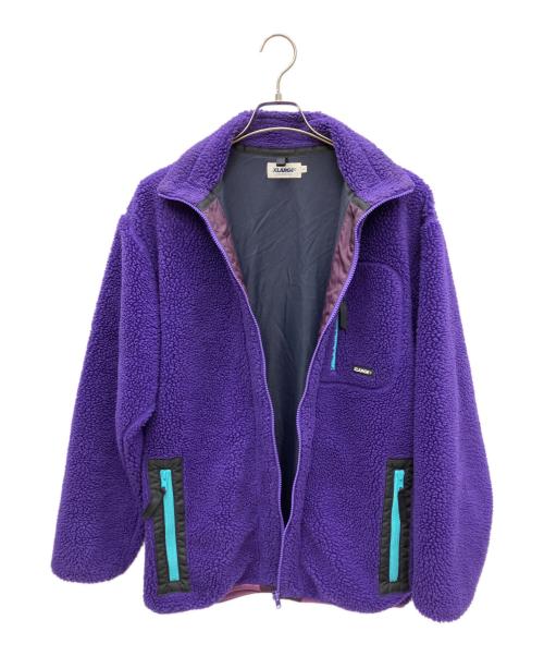 X-LARGE（エクストララージ）X-LARGE (エクストララージ) フリースジャケット パープル サイズ:Lの古着・服飾アイテム