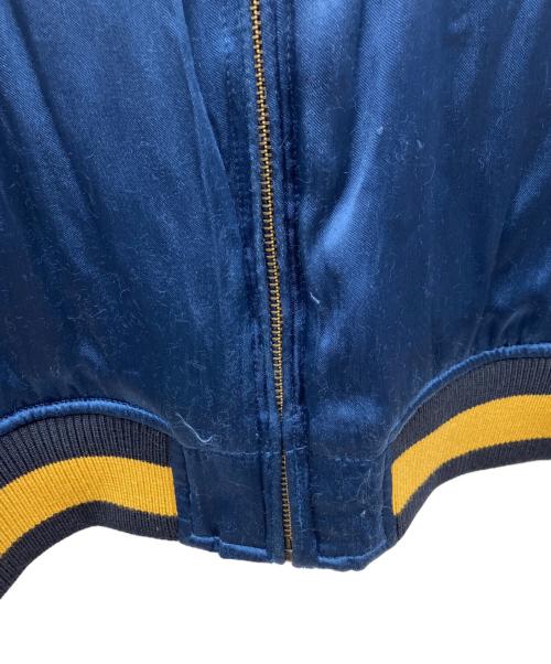 AVIREX（アヴィレックス）AVIREX (アヴィレックス) スカジャン ネイビー×イエロー サイズ:XLの古着・服飾アイテム