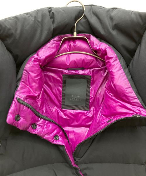 TATRAS（タトラス）TATRAS (タトラス) ダウンジャケット ブラック×パープル サイズ:02の古着・服飾アイテム