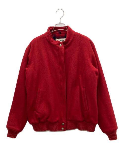 L.L.Bean（エルエルビーン）L.L.Bean (エルエルビーン) 80'sウールジャケット レッド サイズ:Lの古着・服飾アイテム