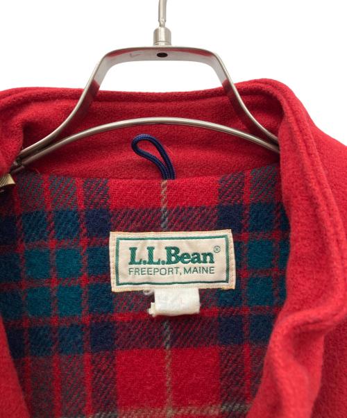 L.L.Bean（エルエルビーン）L.L.Bean (エルエルビーン) 80'sウールジャケット レッド サイズ:Lの古着・服飾アイテム