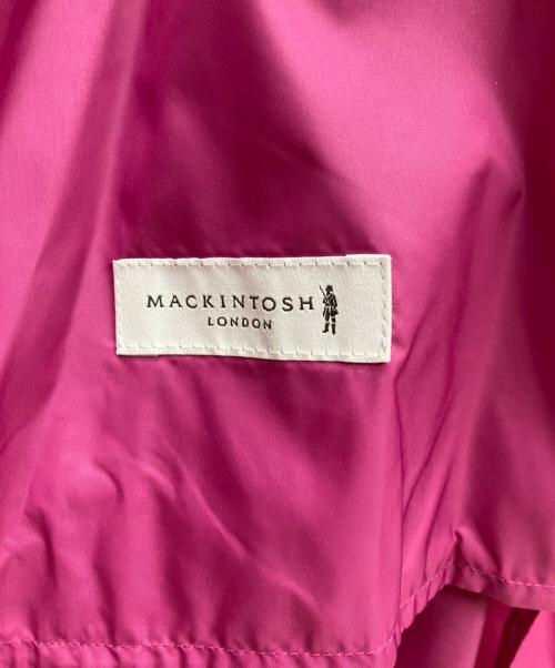 MACKINTOSH LONDON（マッキントッシュ ロンドン）MACKINTOSH LONDON (マッキントッシュ ロンドン) ナイロンコート ピンク サイズ:36の古着・服飾アイテム