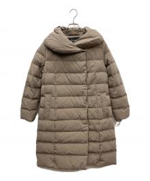 LOUNIE（ルーニー）の古着「ダウンコート」｜グレージュ