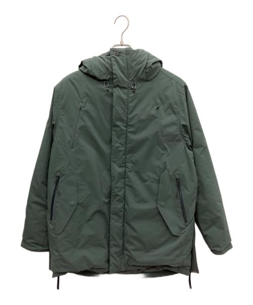 EKAL（エカル）EKAL (エカル) ダウンコート カーキ サイズ:Mの古着・服飾アイテム