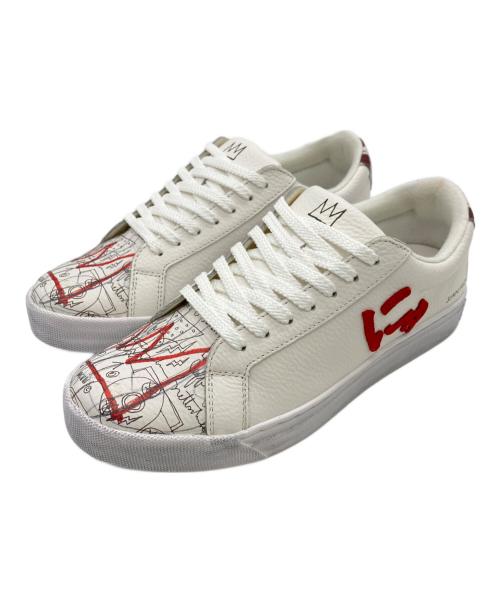 Sangacio（サンガッチョ）Sangacio (サンガッチョ) Jean Michel Basquiat (ジャンミシェルバスキア) にゅSG 『Basquiat』 ホワイト サイズ:24cmの古着・服飾アイテム