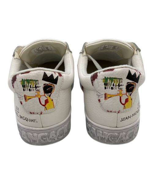 Sangacio（サンガッチョ）Sangacio (サンガッチョ) Jean Michel Basquiat (ジャンミシェルバスキア) にゅSG 『Basquiat』 ホワイト サイズ:24cmの古着・服飾アイテム