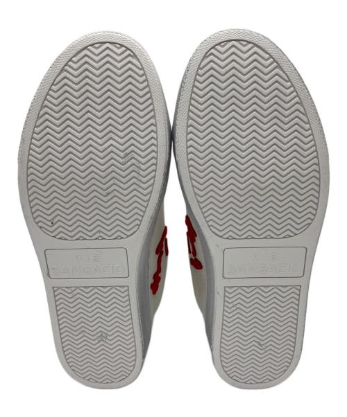 Sangacio（サンガッチョ）Sangacio (サンガッチョ) Jean Michel Basquiat (ジャンミシェルバスキア) にゅSG 『Basquiat』 ホワイト サイズ:24cmの古着・服飾アイテム