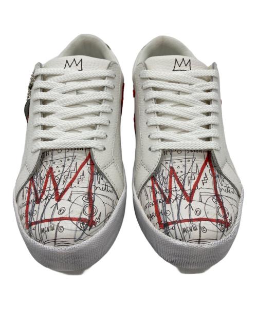 Sangacio（サンガッチョ）Sangacio (サンガッチョ) Jean Michel Basquiat (ジャンミシェルバスキア) にゅSG 『Basquiat』 ホワイト サイズ:24cmの古着・服飾アイテム