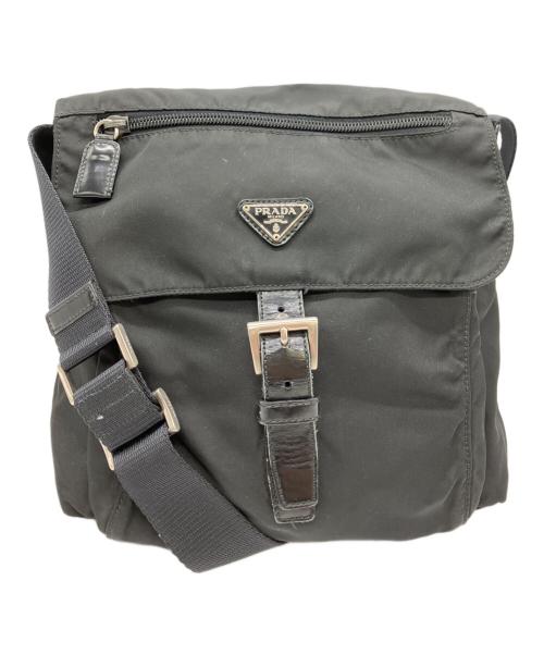 PRADA（プラダ）PRADA (プラダ) ショルダーバッグ ブラックの古着・服飾アイテム