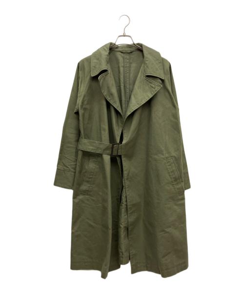 ORGUEIL（オルゲイユ）ORGUEIL (オルゲイユ) タイロッケンコート グリーン サイズ:38の古着・服飾アイテム