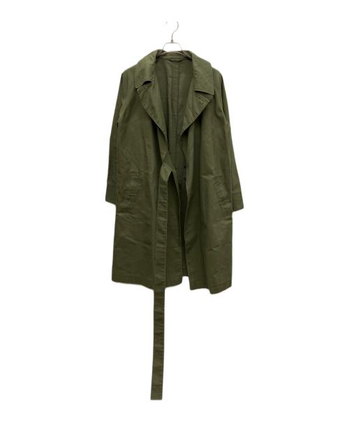 ORGUEIL（オルゲイユ）ORGUEIL (オルゲイユ) タイロッケンコート グリーン サイズ:38の古着・服飾アイテム