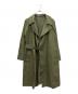 ORGUEIL（オルゲイユ）の古着「タイロッケンコート」｜グリーン