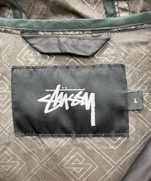stussy（ステューシー）stussy (ステューシー) ナイロンパーカー ブラック サイズ:Lの古着・服飾アイテム