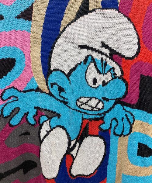 SUPREME（シュプリーム）SUPREME (シュプリーム) 20AW Smurfs Sweater マルチカラー サイズ:Ｌの古着・服飾アイテム