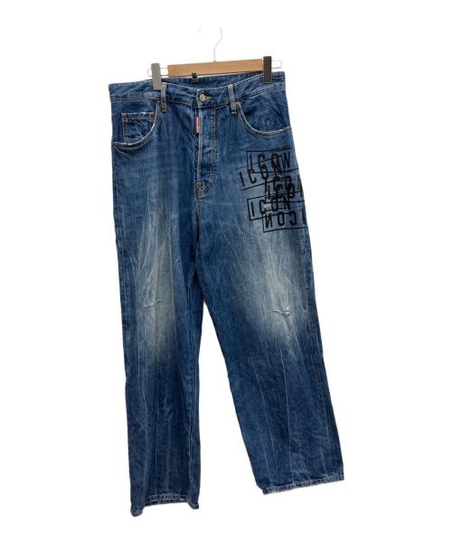 DSQUARED2（ディースクエアード）DSQUARED2 (ディースクエアード) デニムパンツ インディゴ サイズ:44の古着・服飾アイテム