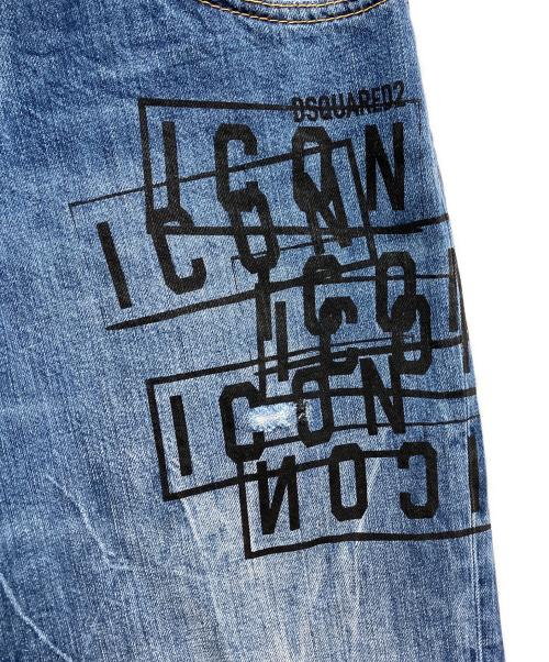 DSQUARED2（ディースクエアード）DSQUARED2 (ディースクエアード) デニムパンツ インディゴ サイズ:44の古着・服飾アイテム