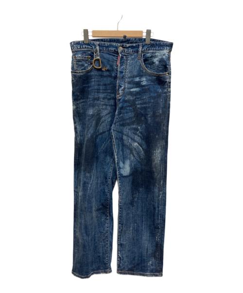 DSQUARED2（ディースクエアード）DSQUARED2 (ディースクエアード) デニムパンツ インディゴ サイズ:48の古着・服飾アイテム