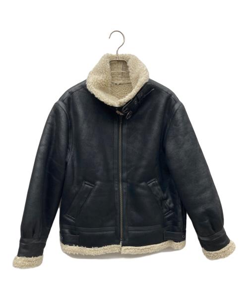 UNGRID（アングリッド）UNGRID (アングリッド) フェイクムートンボアブルゾン ブラック サイズ:Sの古着・服飾アイテム