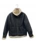 UNGRID（アングリッド）の古着「フェイクムートンボアブルゾン」｜ブラック