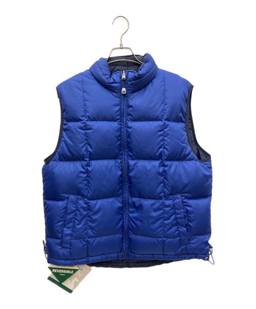 L.L.Bean（エルエルビーン）L.L.Bean (エルエルビーン) ダウンベスト ブルー サイズ:M 未使用品の古着・服飾アイテム