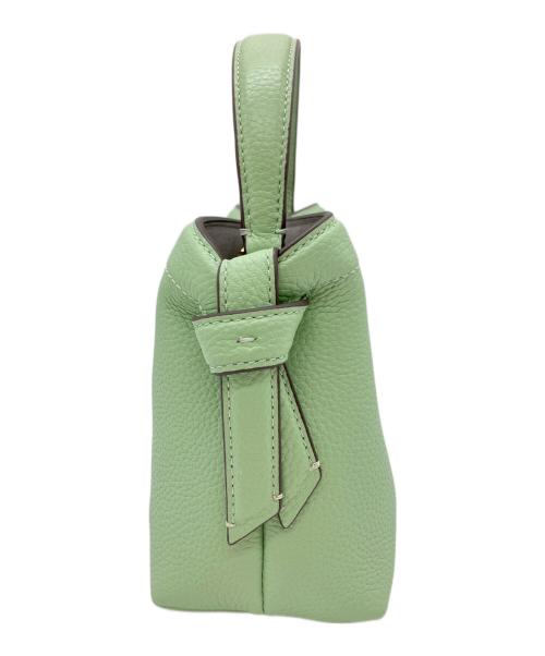 Kate Spade（ケイトスペード）Kate Spade (ケイトスペード) ノット ミニ クロスボディ トート ライトグリーンの古着・服飾アイテム