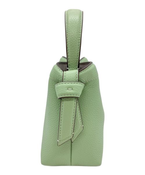 Kate Spade（ケイトスペード）Kate Spade (ケイトスペード) ノット ミニ クロスボディ トート ライトグリーンの古着・服飾アイテム