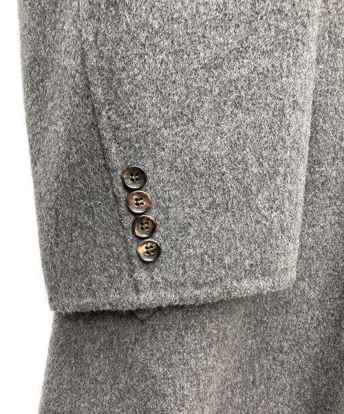 PAPAS（パパス）PAPAS (パパス) カシミヤコート グレー サイズ:SIZE Lの古着・服飾アイテム