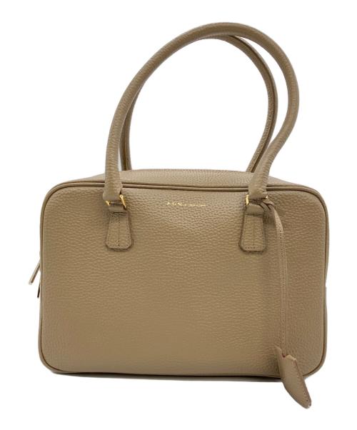 A.D.M.J.（エーディーエムジェイ）A.D.M.J. (エーディーエムジェイ) ミニボストンバッグ ブラウンの古着・服飾アイテム