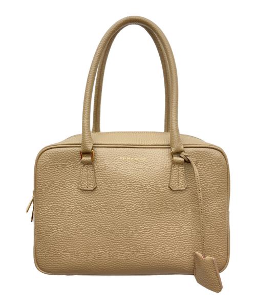 A.D.M.J.（エーディーエムジェイ）A.D.M.J. (エーディーエムジェイ) ミニボストンバッグ ブラウンの古着・服飾アイテム