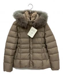 INDIVI（インディヴィ）の古着「ダウンジャケット」｜ブラウン