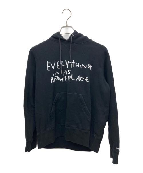 sacai（サカイ）sacai (サカイ) プルオーバーパーカー ブラック サイズ:2の古着・服飾アイテム