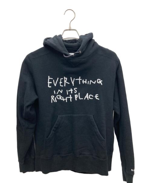 sacai（サカイ）sacai (サカイ) プルオーバーパーカー ブラック サイズ:2の古着・服飾アイテム