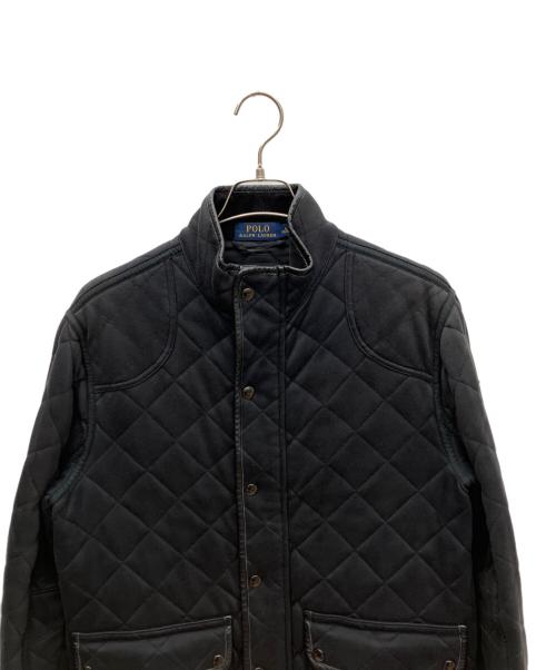 POLO RALPH LAUREN（ポロ・ラルフローレン）POLO RALPH LAUREN (ポロ・ラルフローレン) キルティングジャケット ブラック サイズ:SIZE Mの古着・服飾アイテム