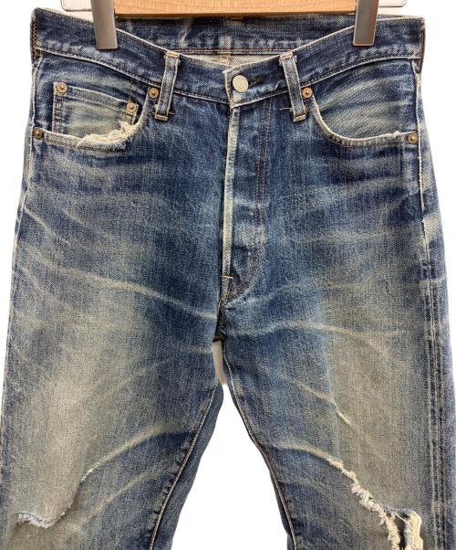 STUDIO D'ARTISAN（ステュディオダルチザン）STUDIO D'ARTISAN (ステュディオダルチザン) SD-101 レギュラーストレートデニムパンツ インディゴ サイズ:W31の古着・服飾アイテム
