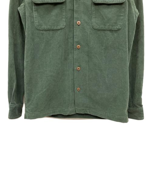 POLO RALPH LAUREN（ポロ・ラルフローレン）POLO RALPH LAUREN (ポロ・ラルフローレン) classic fit corduroy camp shirt グリーン サイズ:XSの古着・服飾アイテム