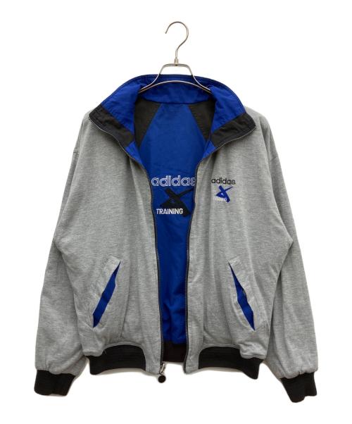 adidas（アディダス）adidas (アディダス) リバーシブルジャケット ブルー×ブラック サイズ:SIZE Mの古着・服飾アイテム