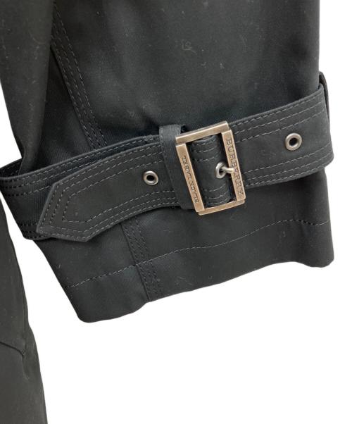 BURBERRY BLACK LABEL（バーバリーブラックレーベル）BURBERRY BLACK LABEL (バーバリーブラックレーベル) ライナー付トレンチコート ブラック サイズ:LLの古着・服飾アイテム