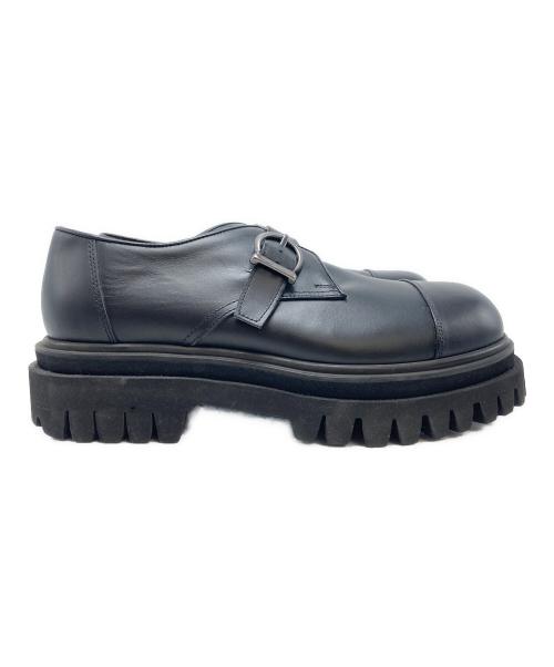 SONSHINBAL（ソンシンバル）SONSHINBAL (ソンシンバル) シューズチャンキー シューズ ベルト ブラック サイズ:SIZE 25cmの古着・服飾アイテム