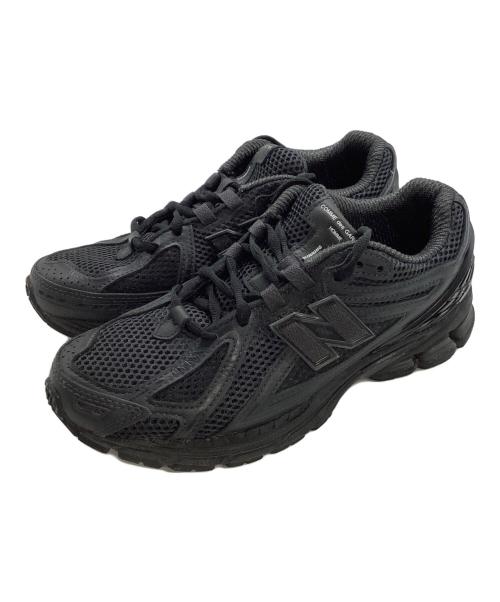NEW BALANCE（ニューバランス）NEW BALANCE (ニューバランス) COMME des GARCONS HOMME (コムデギャルソン オム) スニーカー ブラック サイズ:26の古着・服飾アイテム