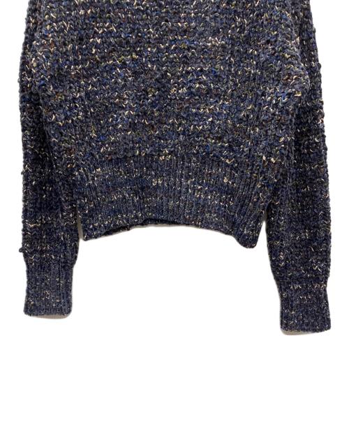 Audrey and John Wad（オードリーアンドジョンワッド）Audrey and John Wad (オードリーアンドジョンワッド) 厚手ニット ネイビー サイズ:FREE 未使用品の古着・服飾アイテム