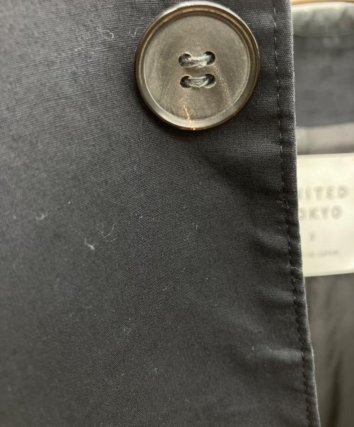 UNITED TOKYO（ユナイテッドトーキョー）UNITED TOKYO (ユナイテッドトーキョー) ステンカラーコート ネイビー サイズ:3の古着・服飾アイテム