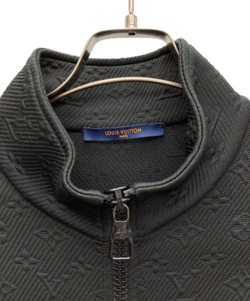 LOUIS VUITTON（ルイ ヴィトン）LOUIS VUITTON (ルイ ヴィトン) モノグラムジップアップジャケット ブラック サイズ:Sの古着・服飾アイテム