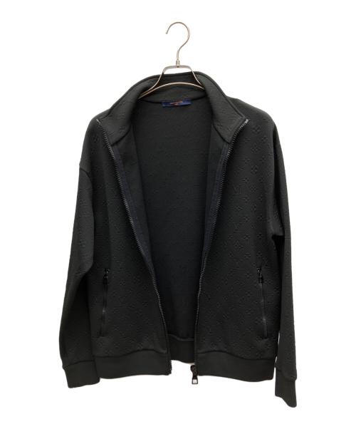LOUIS VUITTON（ルイ ヴィトン）LOUIS VUITTON (ルイ ヴィトン) モノグラムジップアップジャケット ブラック サイズ:Sの古着・服飾アイテム