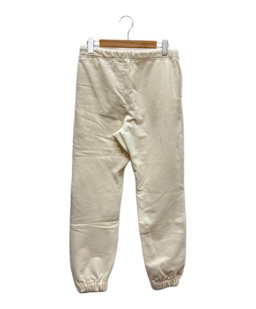 KAPTAIN SUNSHINE（キャプテンサンシャイン）KAPTAIN SUNSHINE (キャプテンサンシャイン) ロゴ刺繍スウェットパンツ ベージュ サイズ:SIZE 34の古着・服飾アイテム