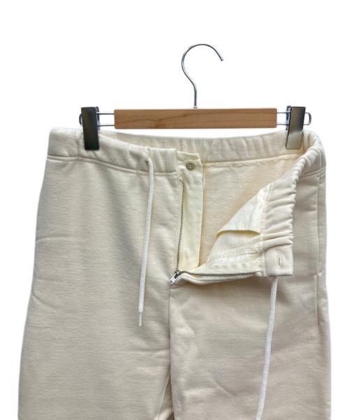 KAPTAIN SUNSHINE（キャプテンサンシャイン）KAPTAIN SUNSHINE (キャプテンサンシャイン) ロゴ刺繍スウェットパンツ ベージュ サイズ:SIZE 34の古着・服飾アイテム