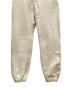 中古・古着 KAPTAIN SUNSHINE (キャプテンサンシャイン) ロゴ刺繍スウェットパンツ ベージュ サイズ:SIZE 34：8000円