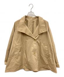 Adam et Rope（アダム エ ロペ）の古着「フレアミドルトレンチコート」｜ベージュ