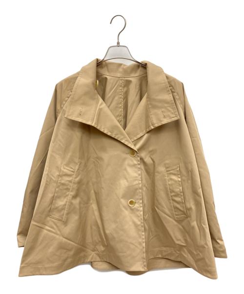 Adam et Rope（アダム エ ロペ）Adam et Rope (アダム エ ロペ) フレアミドルトレンチコート ベージュ サイズ:SIZE Free 未使用品の古着・服飾アイテム