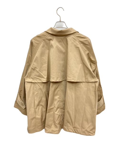 Adam et Rope（アダム エ ロペ）Adam et Rope (アダム エ ロペ) フレアミドルトレンチコート ベージュ サイズ:SIZE Free 未使用品の古着・服飾アイテム