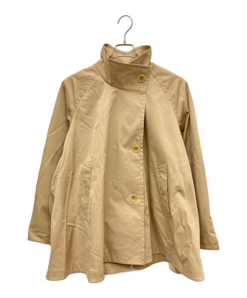 Adam et Rope（アダム エ ロペ）Adam et Rope (アダム エ ロペ) フレアミドルトレンチコート ベージュ サイズ:SIZE Free 未使用品の古着・服飾アイテム